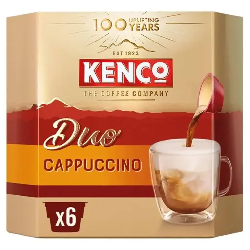 Kenco Cappuccino Duo 144g