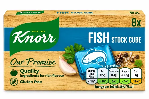 Knorr Fish Bouillon Cubes 80g