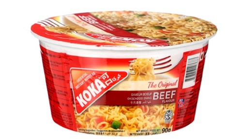 Koka Beef Noodles 90g