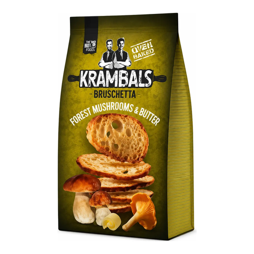 Krambals Bruschetta Mushroom & Butter 70g