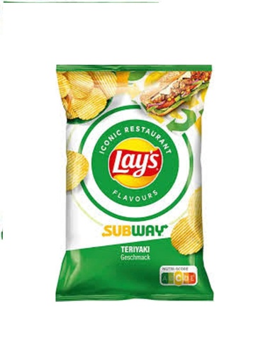 Lays Crisps Subway 150G