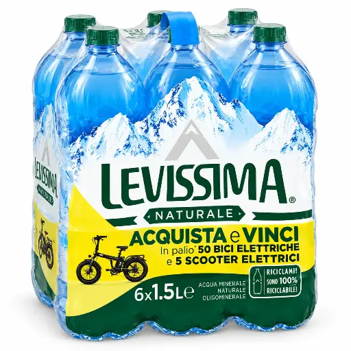 Levissima Water 1.5 x 6