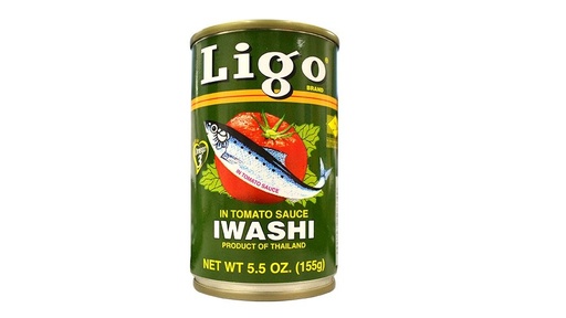 Ligo Canned Sardines Green, 155G