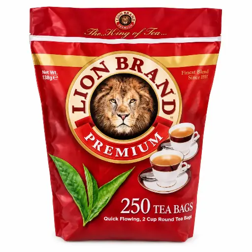 Lion Brand Premium Tea Bags 250X 788G