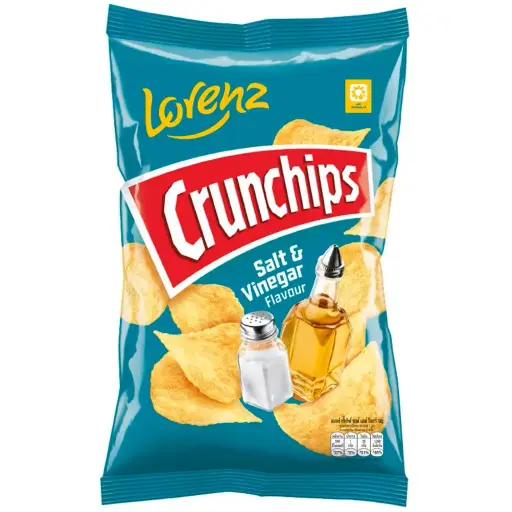 Lorenz Crunchips Salt & Vinegar 100g