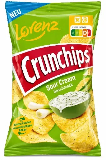 [LOR233] Lorenz Crunchips Sour Cream 100g