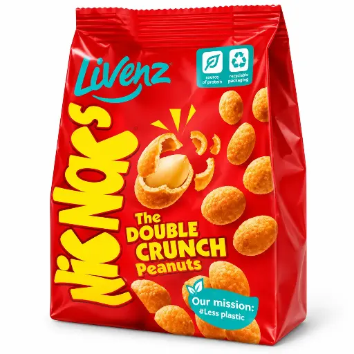 [POM51] Lorenz Nic Nacks Double Crunch Peanut 125g