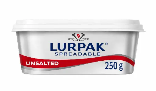 [ARUCLSPSLT] Lurpak Spreadable Unsalted Butter 250g