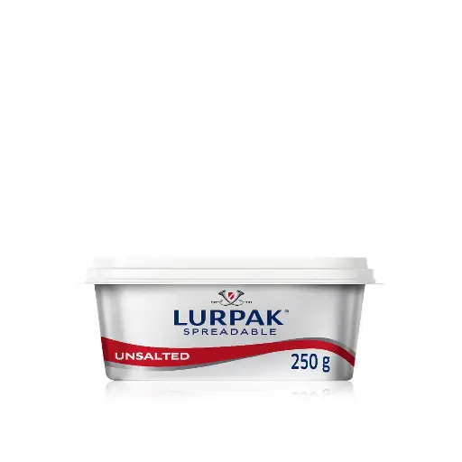 Lurpak Spreadable Unsalted Butter 250g
