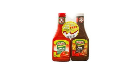 Mayor Ketchup + Barbecue, 490G