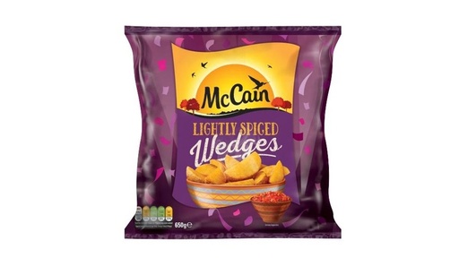 Mccain Lightly Spiced Wedges, 650G