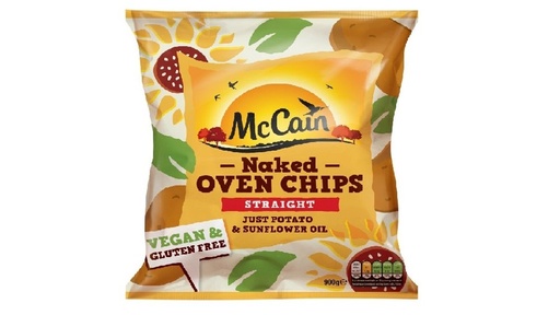 Mccain Naked Oven Chips 900g