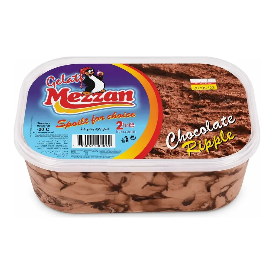 [016] Gelati Mezzan Family Pack Chocolate Ice Cream 2L