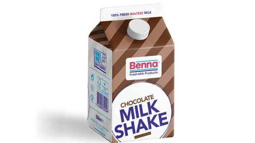 [MILKSHAKE CH] Benna Milk Shake Chocolate 500ml