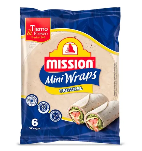 Mission Mini Wrap 15cm 18x150g