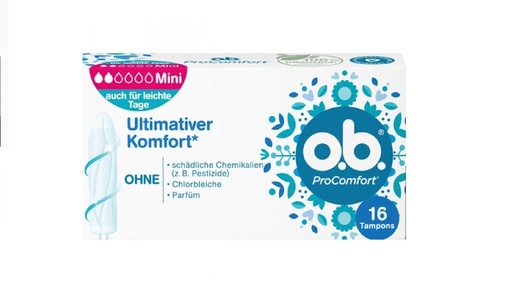 O.B. Mini Ultimate Comfort 16Pcs