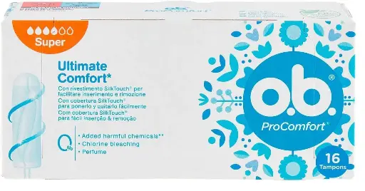 O.B. Procomfort Ultimate Comfort Super 16Pcs