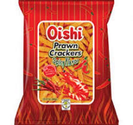 Oishi Prawn Crackers Spicy Flavor 90G