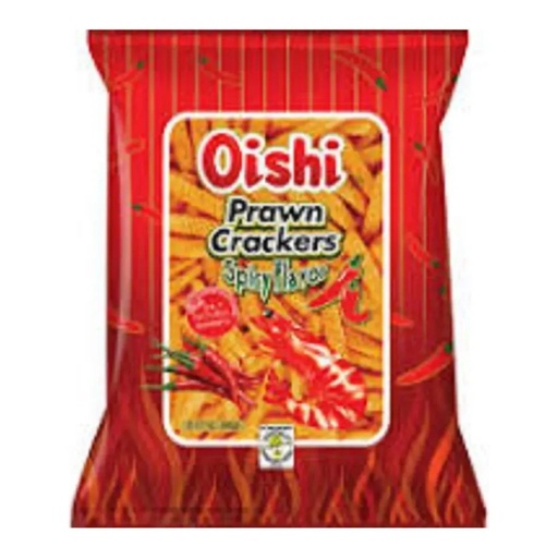 Oishi Prawn Crackers Spicy Flavour 90g