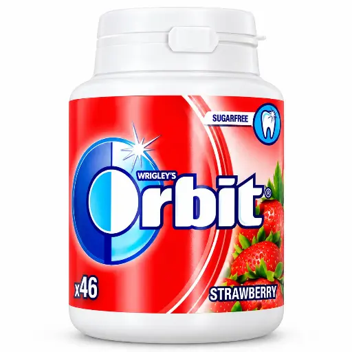 [BOT4] Orbit Bottle Strawberry 64g