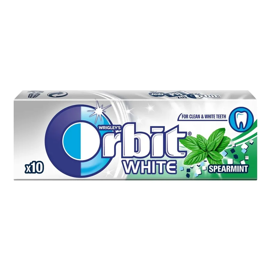 [01] Orbit White Spearmint Pellets 14g