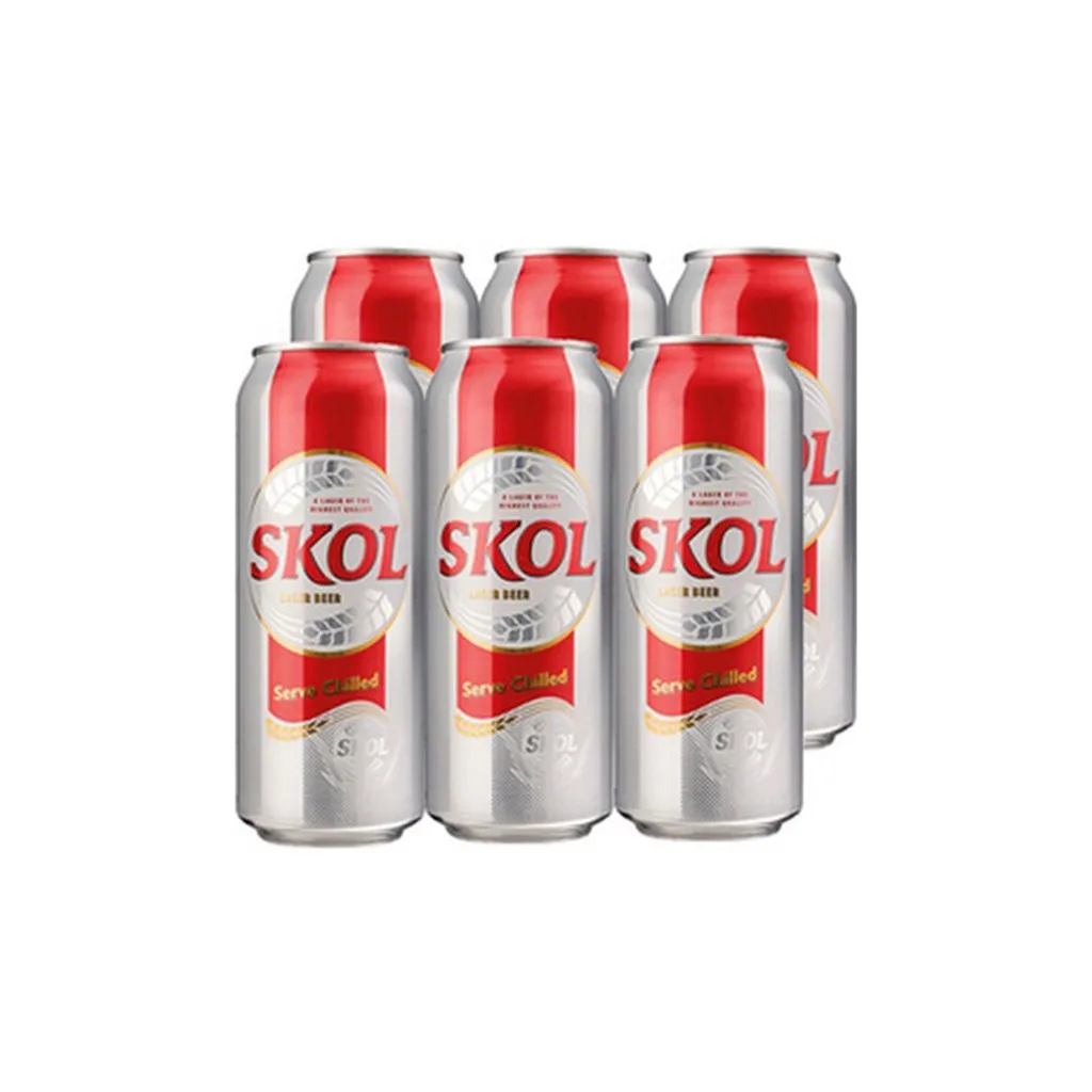 Skol Lager Beer, Pack Of 6