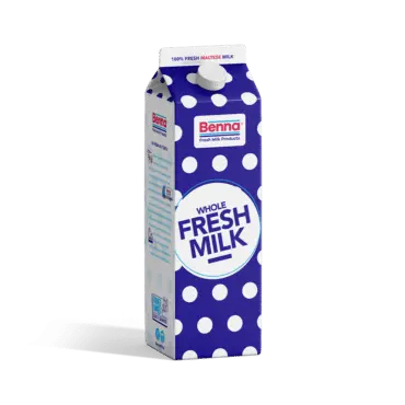 [WHL. 1LT @16] Benna Milk Whole 1000ml