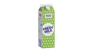 [SKI. MILK 1LT] Benna Skimmed Fresh Milk, 1L