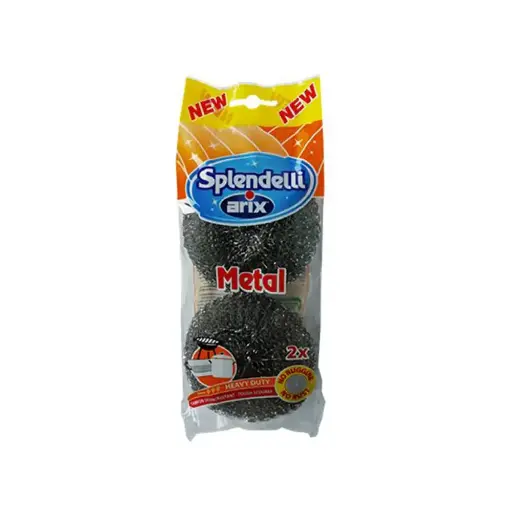 Arix Stainless Steel Wire Sponge Heavy Duty (2 pieces)