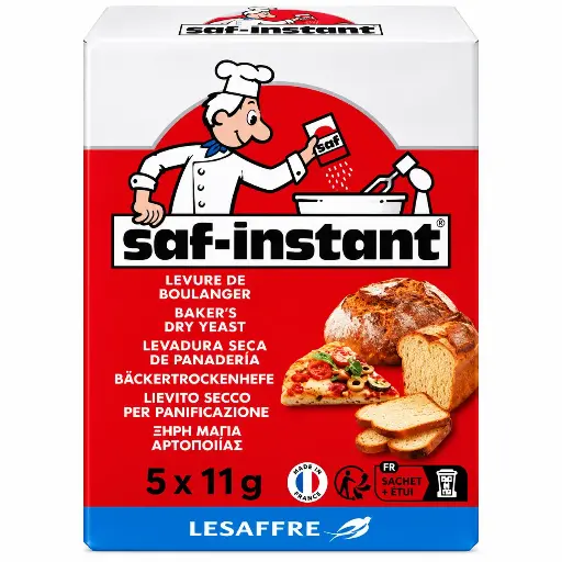 Yeast Saf-Instant dry bakers (5 sachets x 11g) 55g 