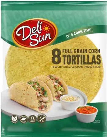 Gluten Free Full Grain Corn Tort Wraps
