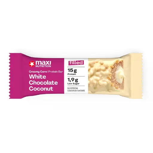 Maxi Nutrition White Choc. Coconut Creamy Core Protein Bar 45g