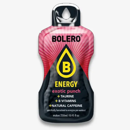 Bolero Instant Drink Energy Exotic Punch 9g