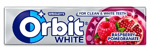 Orbit White Raspberry Pomegranate 14g