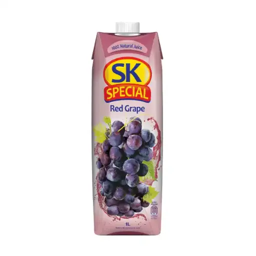 Sk Red Grape Juice 1Lt 