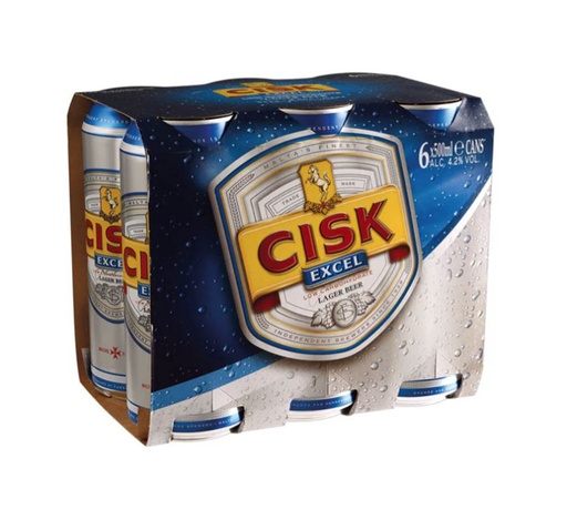 Cisk Excel Cans 6 X 330ml