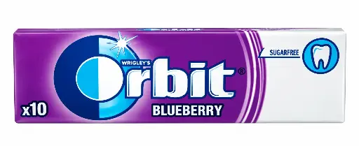 Orbit Blueberry Sugar Free 14g