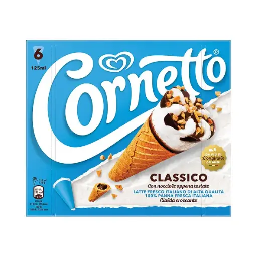 Algida Cornetto Classic Ice Cream 540ml