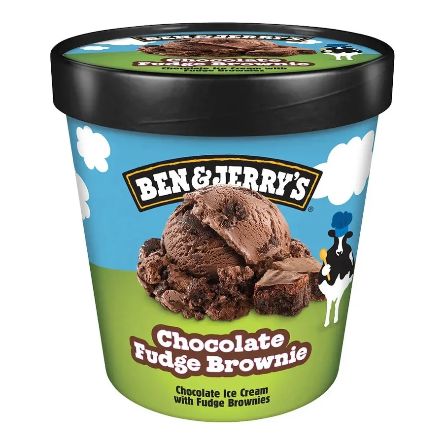 [BEN000017] Ben & Jerry's Chocolate Fudge Brownie 465ml