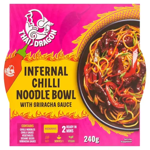 Thai Dragon Infernal Chillo Noodle Bowl