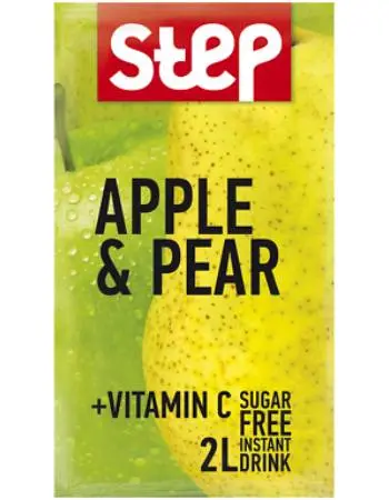Step Sugar Free Apple & Pear 9g