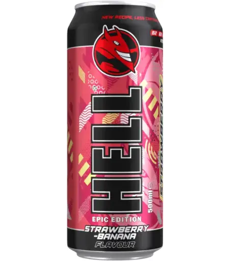 Hell Energy Strawberry Banana 500ml