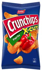 Lorenz Crunchips X-Cut Paprika 30c OFF 100g
