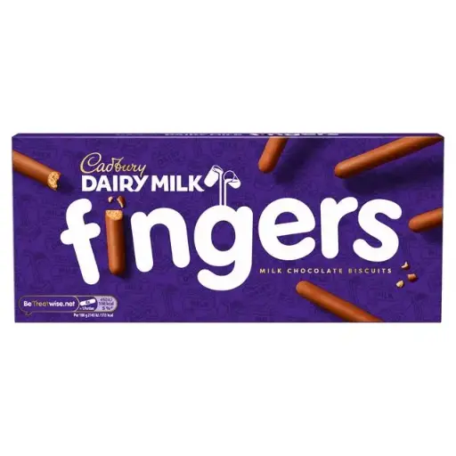 Cad Buiscuits Milk Fingers UK 114g