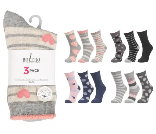 Bolero casual Socks 3 Pack 