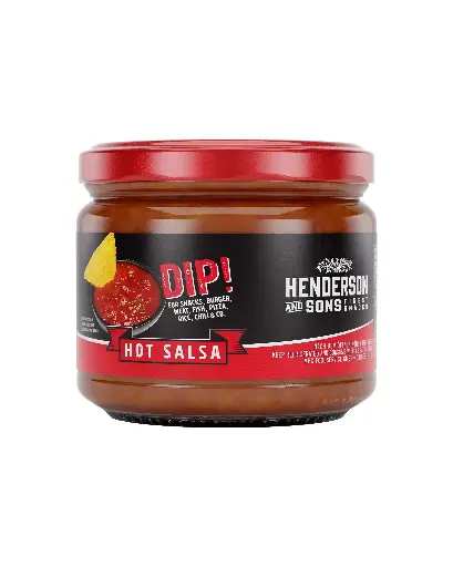 Henderson Sons Hot Salsa Dip 315g