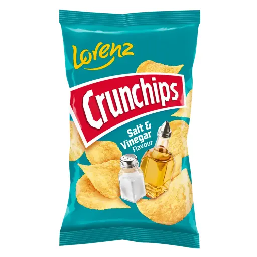 Lorenz Crunchips Salt & Vinigar Flavor 100g 30c OFF
