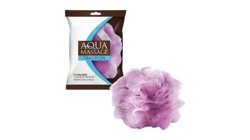 Aquamassage Bath & Shower Mesh Pouf Offer