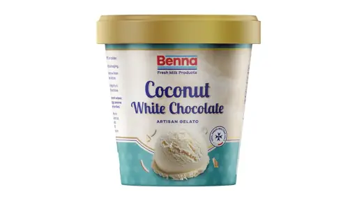 Benna Ice Cream Coconut White Chocolate 415ml