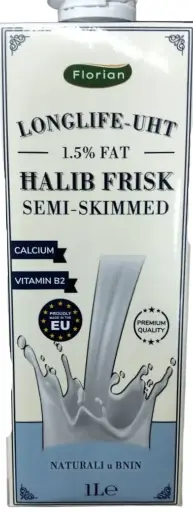 Florian - Semi Skimmed Milk 1l